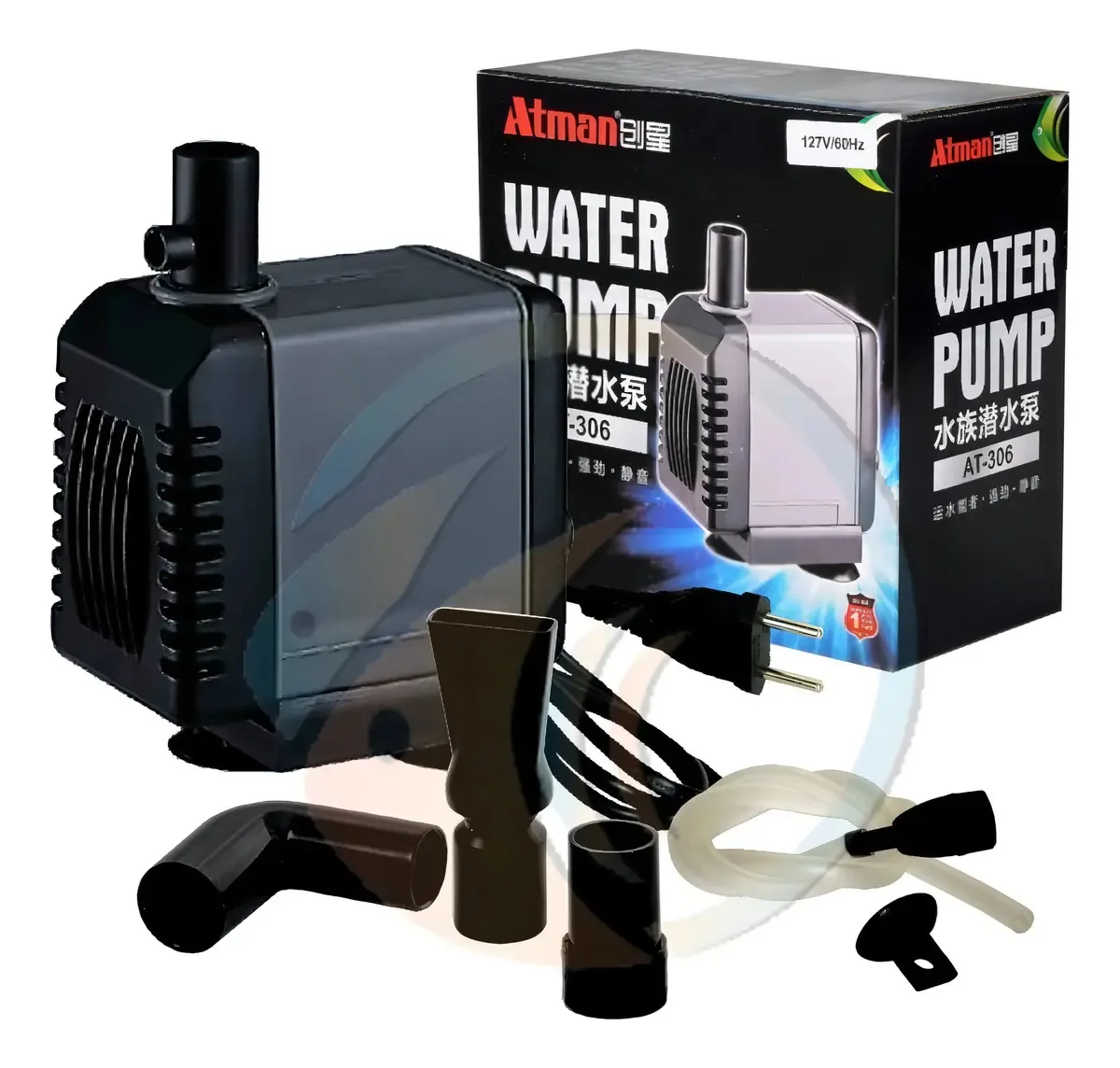 Bomba Para Aquario Ou Lago Atman At306 - 2000 L/ H -