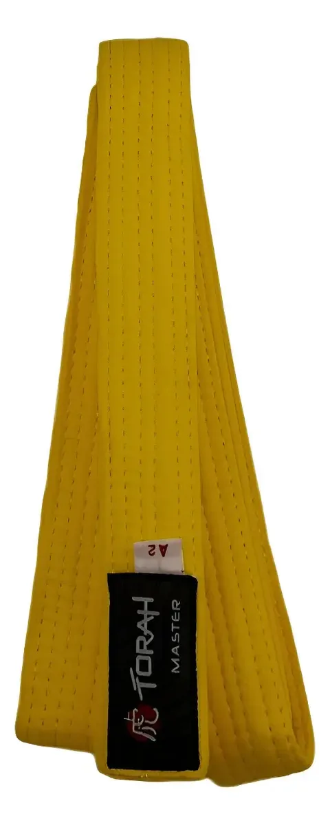 Faixa Judo Karate Artes Marciais Amarela Adulto Torah Orig. Cor Amarelo Tamanho A3