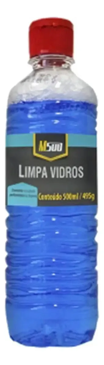 Limpa Vidros: Espelhos,blindex,box, Vidros Carros M500 500ml