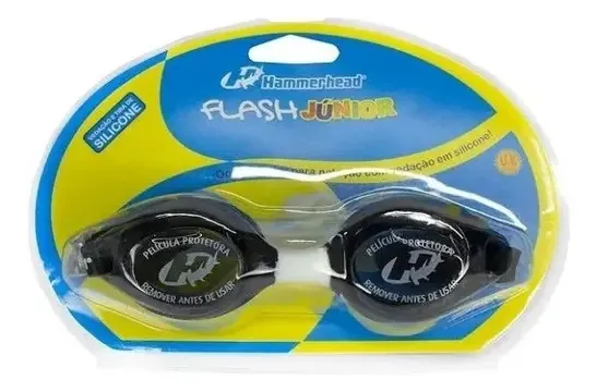 Óculos Natação Hammerhead Infantil Silicone Proteção Solar Cor Rosa