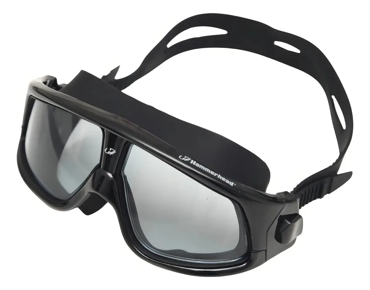 Óculos De Natação Hammerhead Extreme Triathlon / Fumê-preto