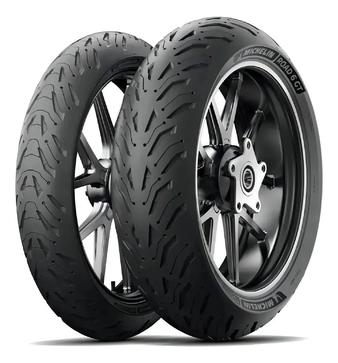 Par de Pneus Michelin Road 6 para Moto Esportiva de 17"