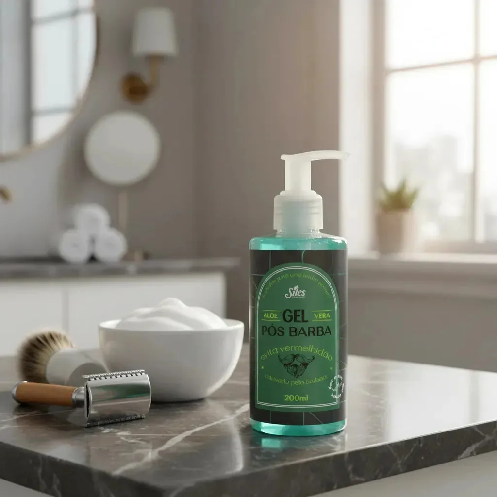 Gel Pós Barba Aloe Vera 200ml - Siles