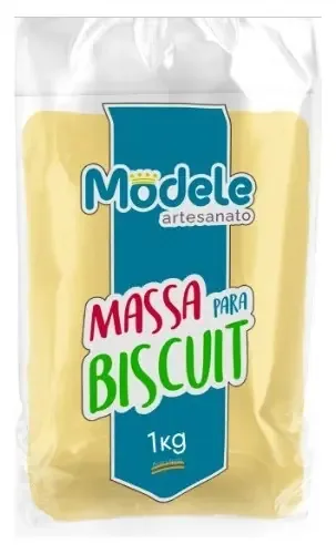 Massa De Biscuit Modele 1kg -profissional*cor Ocre