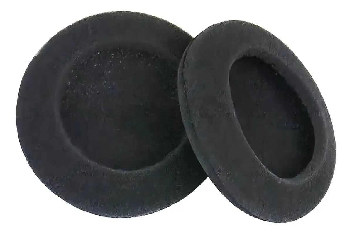 Espuma Almofada Para Headset Blackwire C3220 Usb Plantronics 55mm Kit Com 02