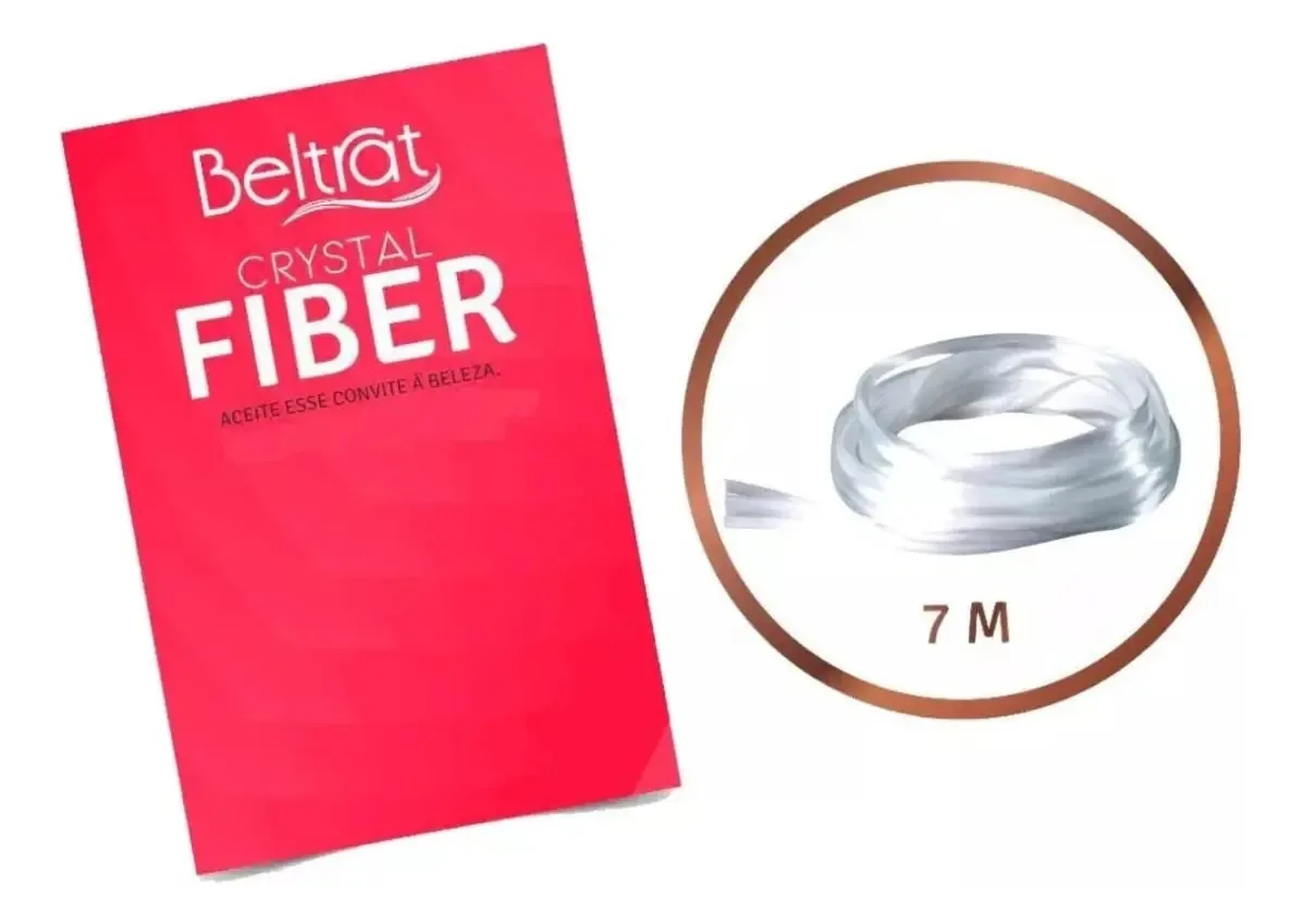 Fibra 7m Beltrat Alongamento De Unhas Cor Incolor