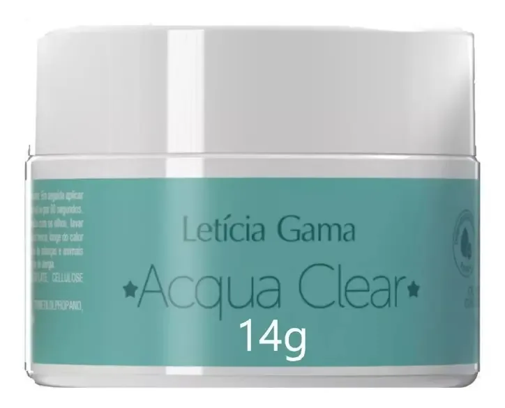 Gel Acqua Clear 14g - Letícia Gama