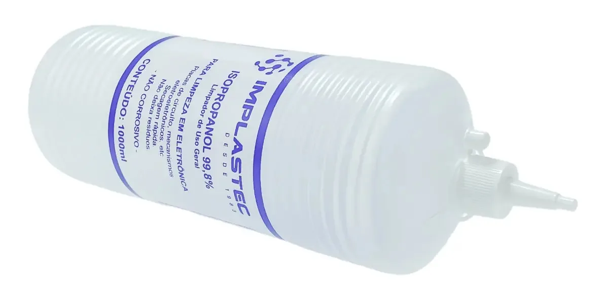 Alcool Isopropilico 1000ml 1 Litro Bga Smd Limpeza De Placa