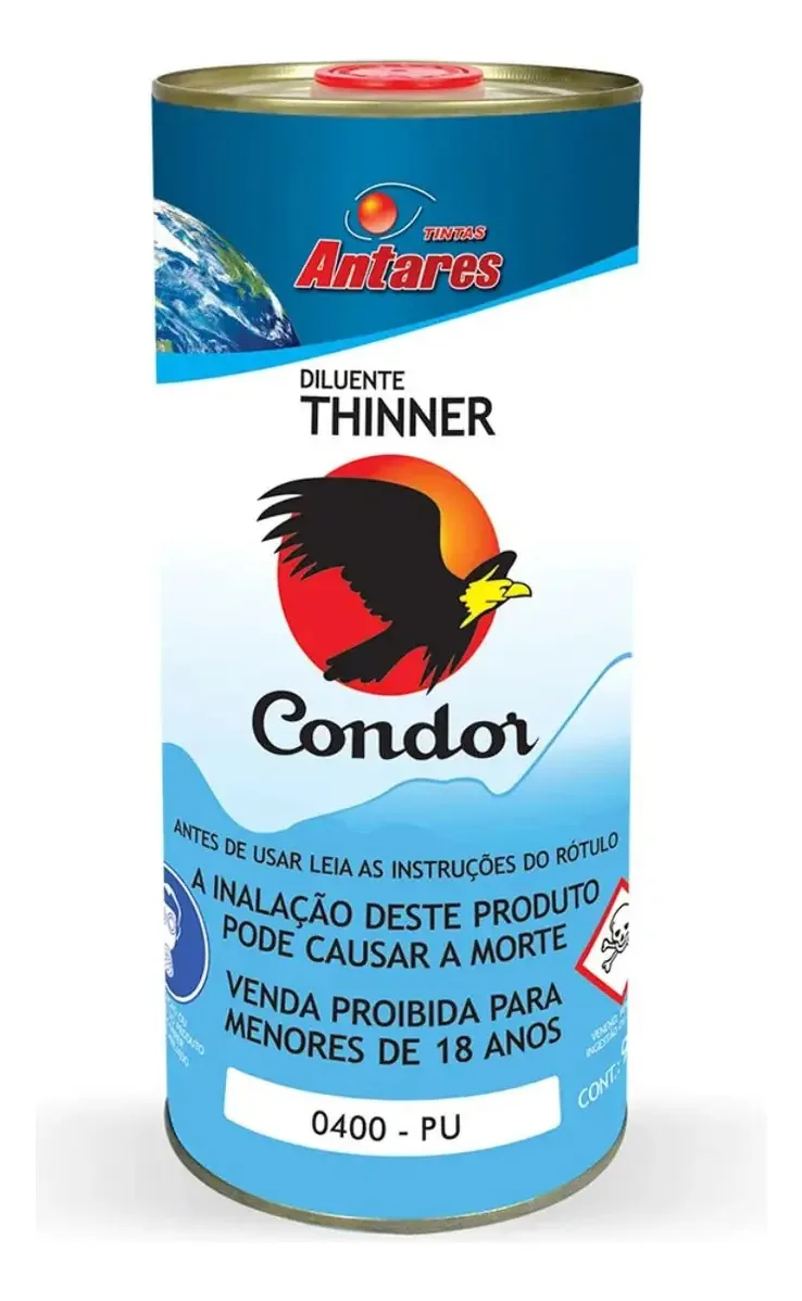 Thinner Diluente Para Poliuretano C0400 900ml