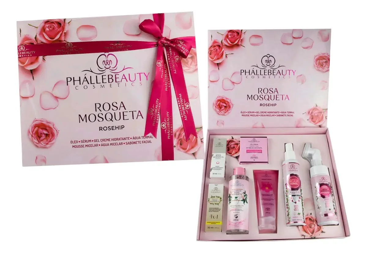 Kit De Cuidado Facial Skin Care Rosa Mosqueta Phállebeauty