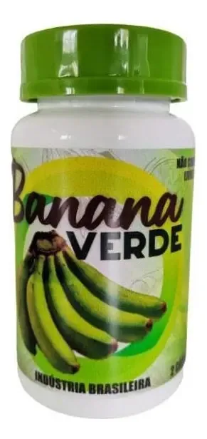 Banana Verde - 60 Cápsulas - 500 Mg - Torres Sabor Neutro