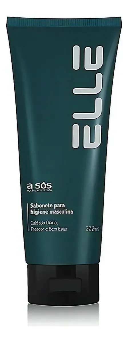 Sabonete Íntimo Para Higiene Masculina Elle 200ml