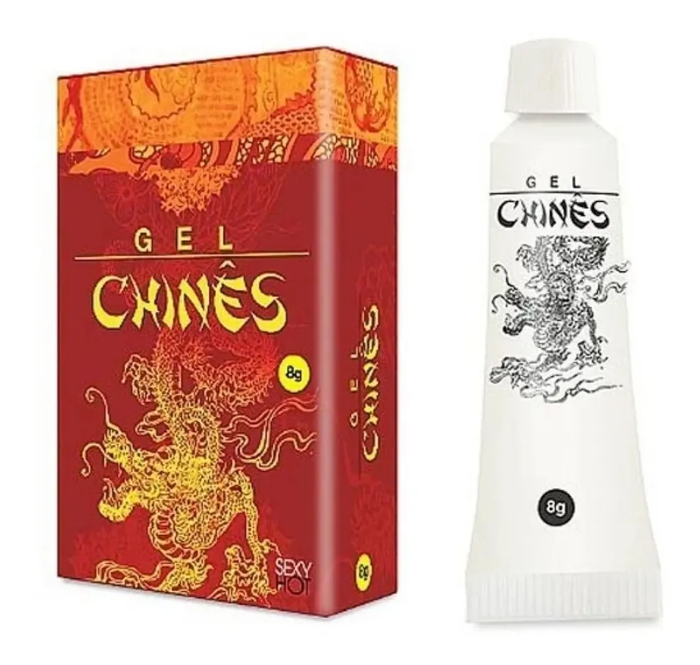 Gel Chinês Lubrificante - Excitante 8g