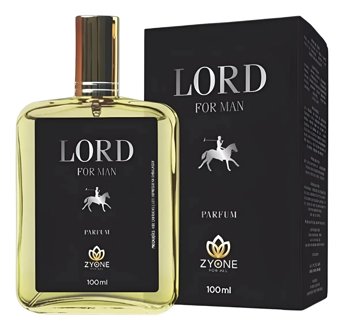 Perfume Lord Zyone Masculino 100ml Alta Fixação Parfum