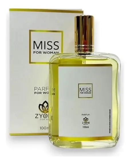 Perfume Feminino Zyone Miss 100ml Parfum Alta Fixação
