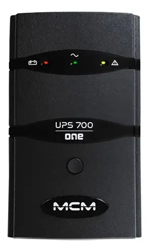 Nobreak MCM UPS 700VA Monovolt 220V Preto
