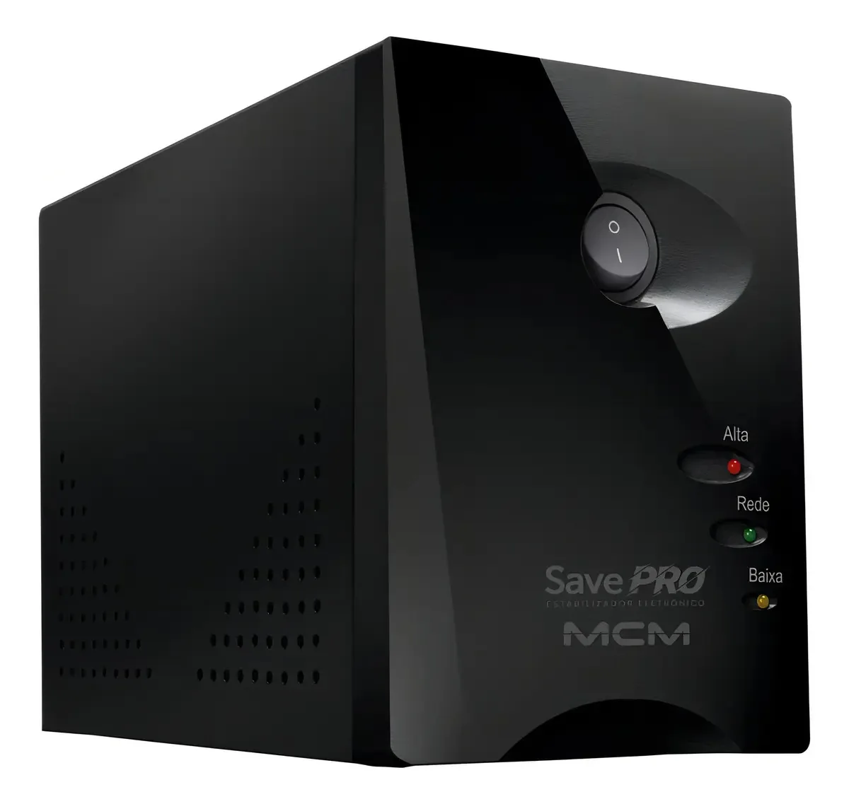 Estabilizador MCM Save Pro 1000VA Bivolt Modelo EST0015 Preto