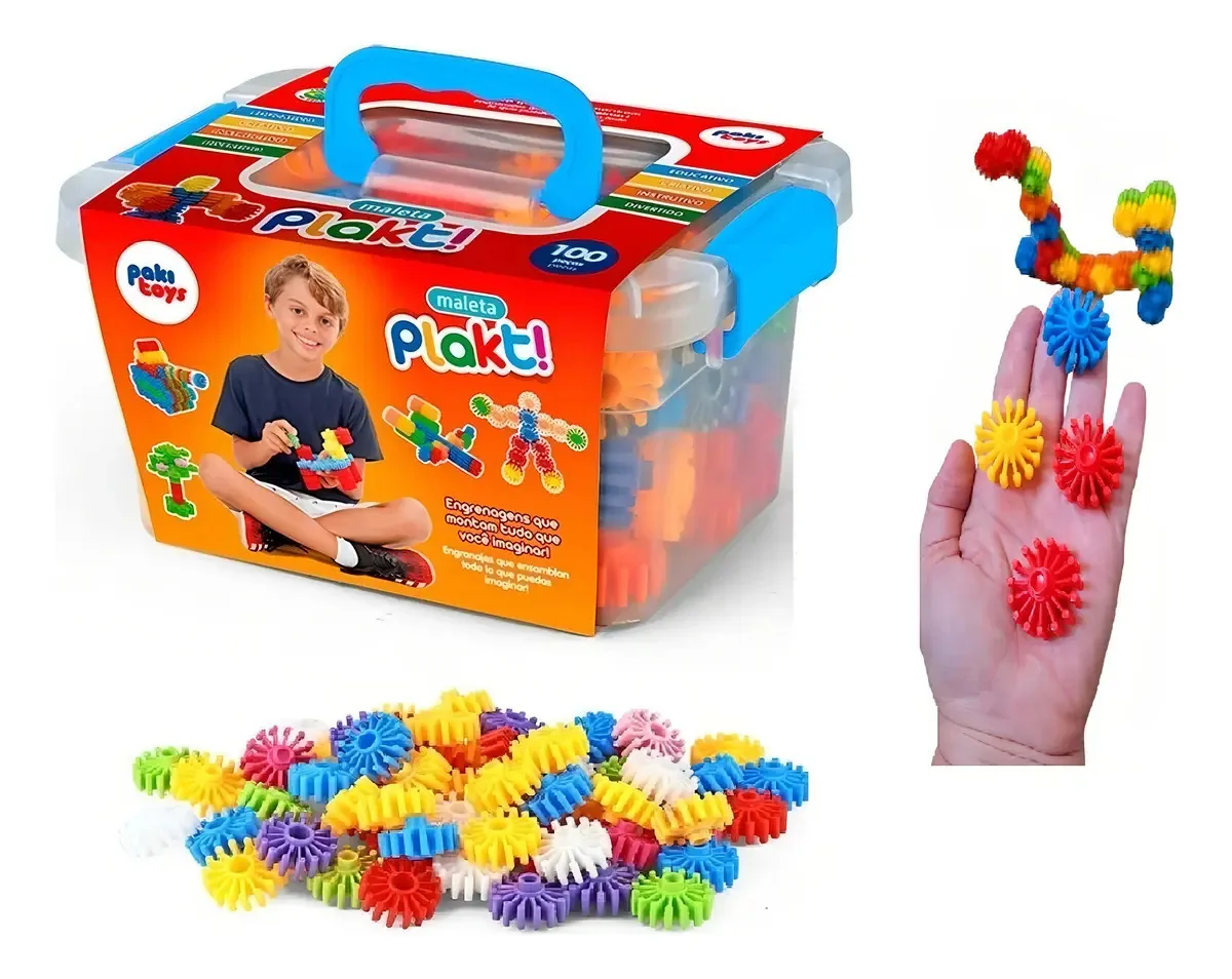 Maleta Plakt 100 Pecas