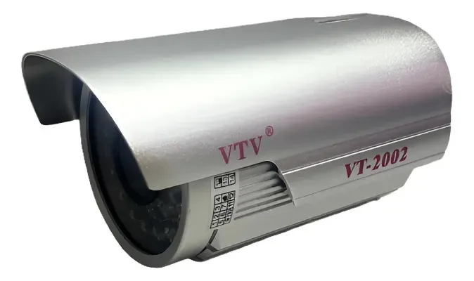 Camera Segurança Vtv Ir 45m 30 Led 16mm Vt 2002 Analógico Prateado