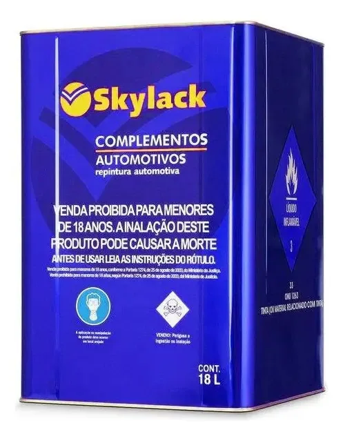 Thinner Skydur Skylack TH700 18L Galão Poliester
