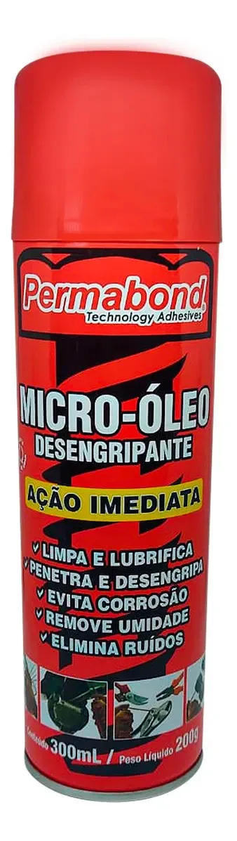 Óleo Lubrificante Desengripante Permabond 300ml