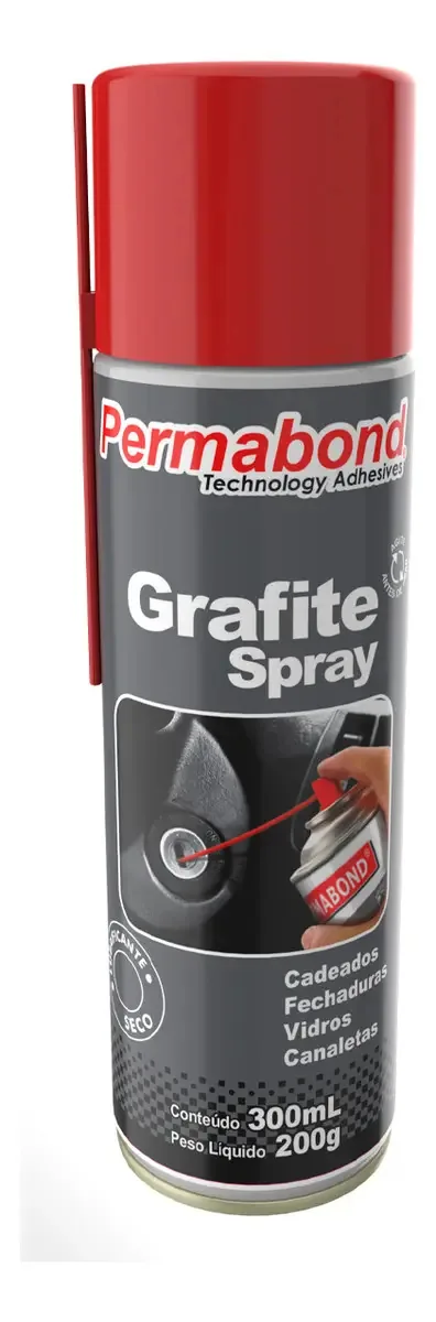 Grafite em Spray 300ml - PERMABOND/PROMABOND 343