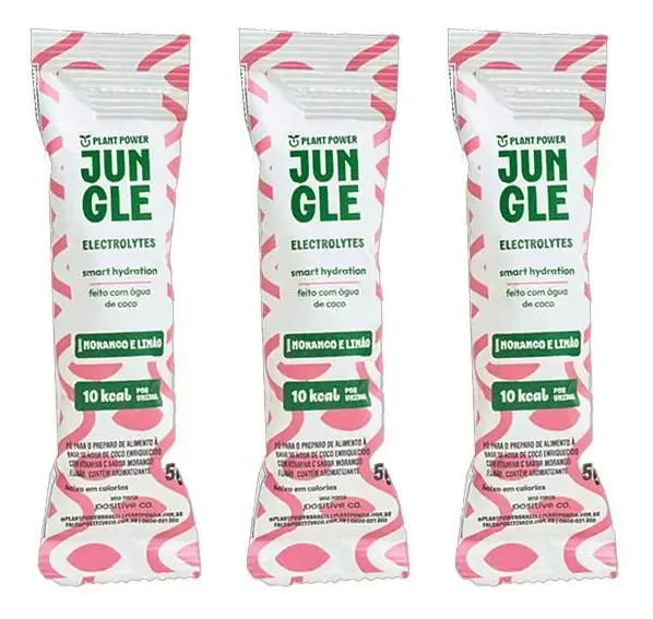 Kit 3x: Repositor Eletrolítico Electrolytes Morango E Limão