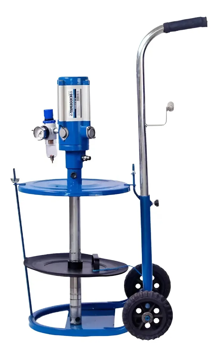 Bomba Engraxadeira Pneumática Yamaguchi Graxa com Carrinho 20kg