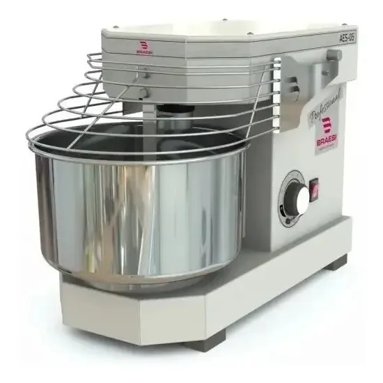 Amassadeira Espiral 10 Velocidades Padaria 5kg Massa Aes05 Braesi