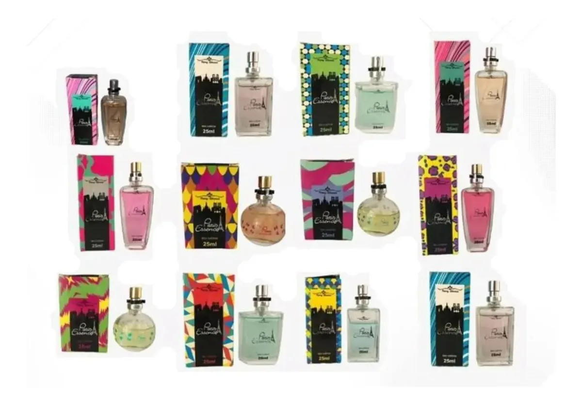Kit 24 Perfumes Paris Pierry Wermon 25ml