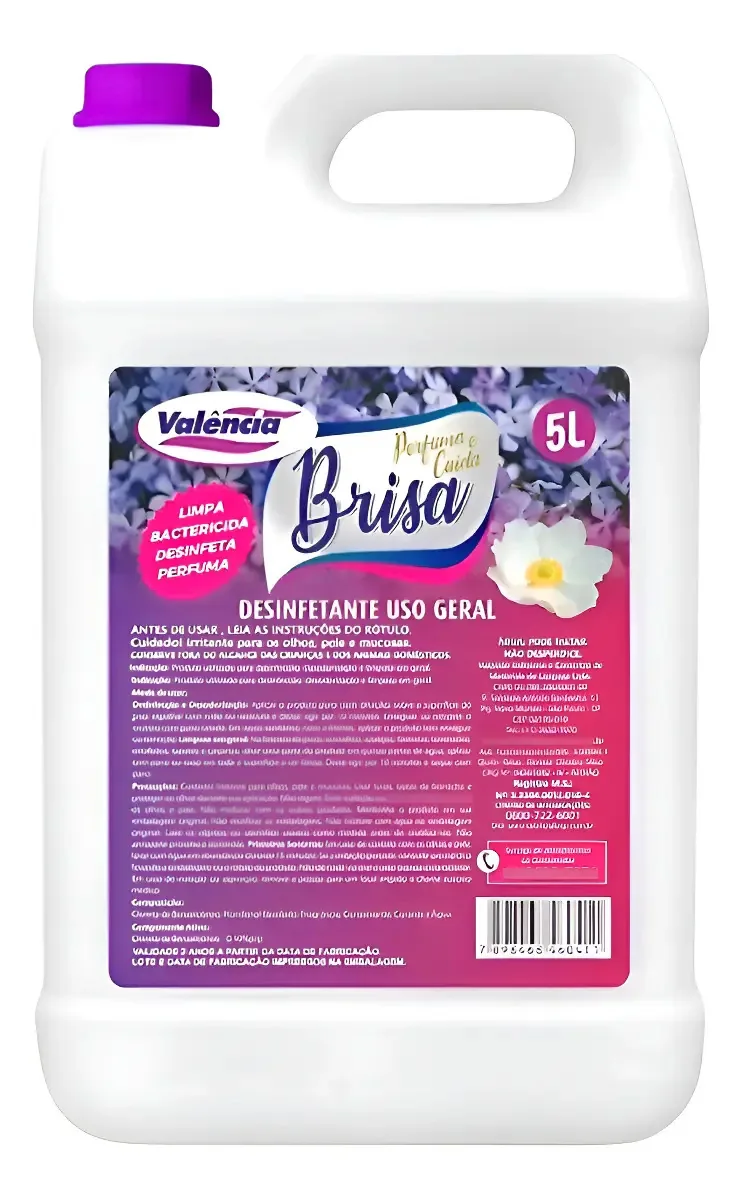 Desinfetante 05l Valencia Brisa
