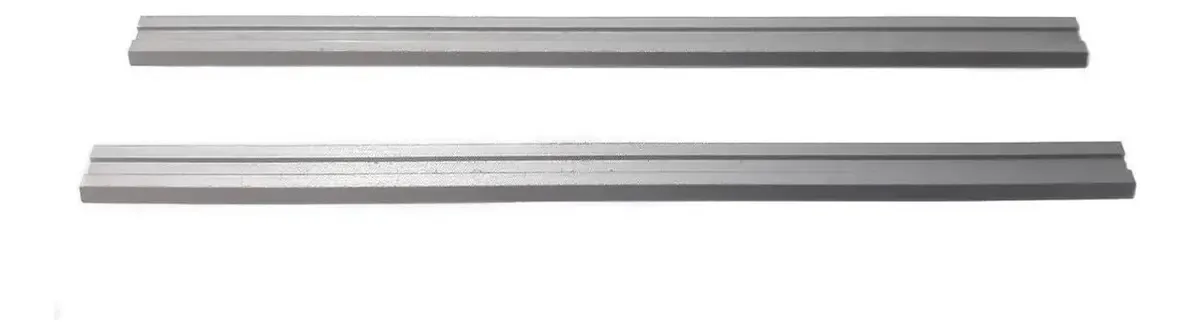 Kit 02 Facas Plaina Elétrica Hss para Skil-1555 82x5,5mm Aço Rápido