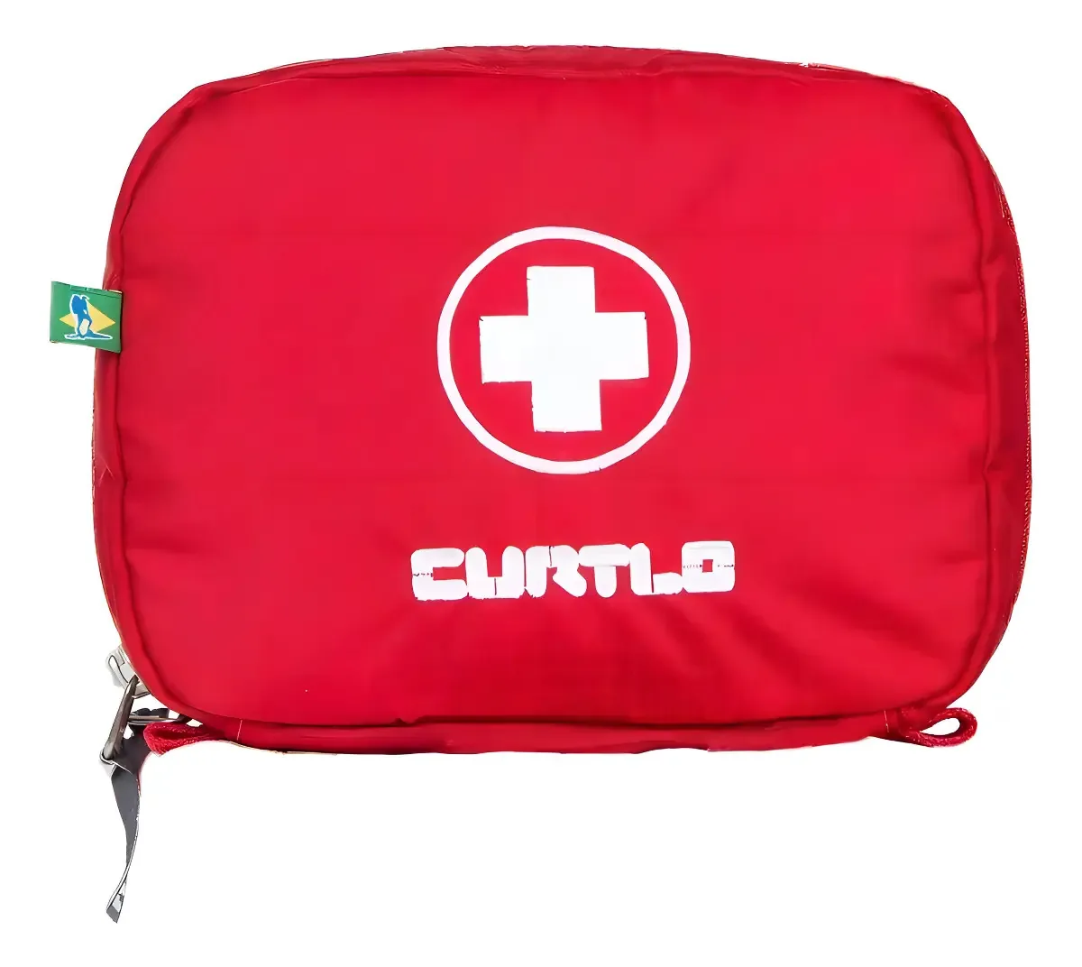 Necessaire Curtlo Kit Primeiros Socorros Pequeno Vermelho