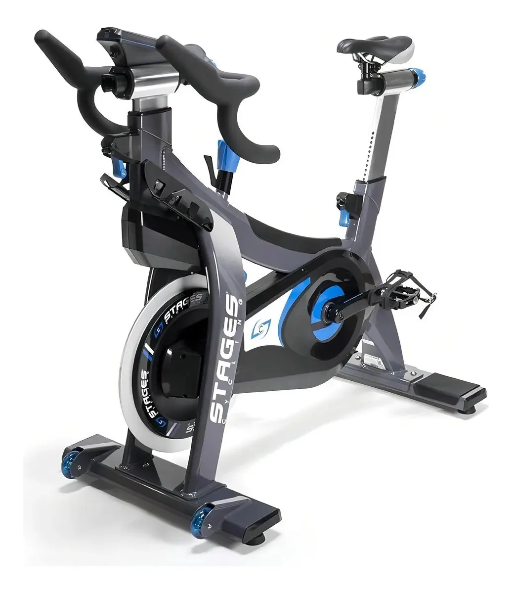 Bicicleta ergométrica Wellness Stages GY010 cor prata
