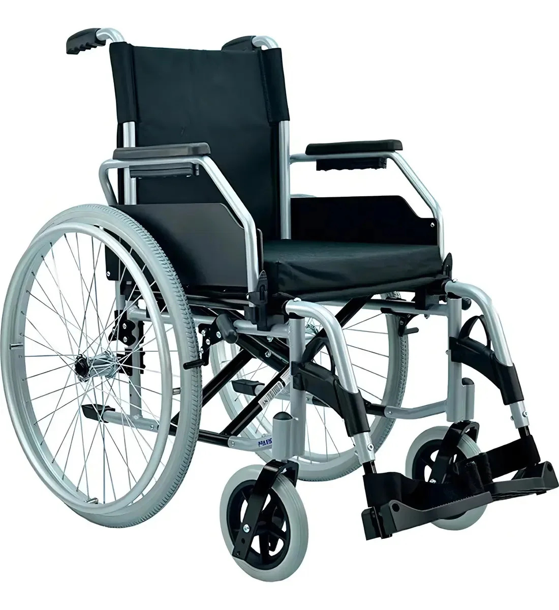 Cadeira de Rodas Manual Munique Alumínio Desmontável Rodas 24" - Praxis Europa