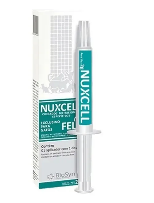 Nuxcell Fel Suplemento Para Gatos - 2gr