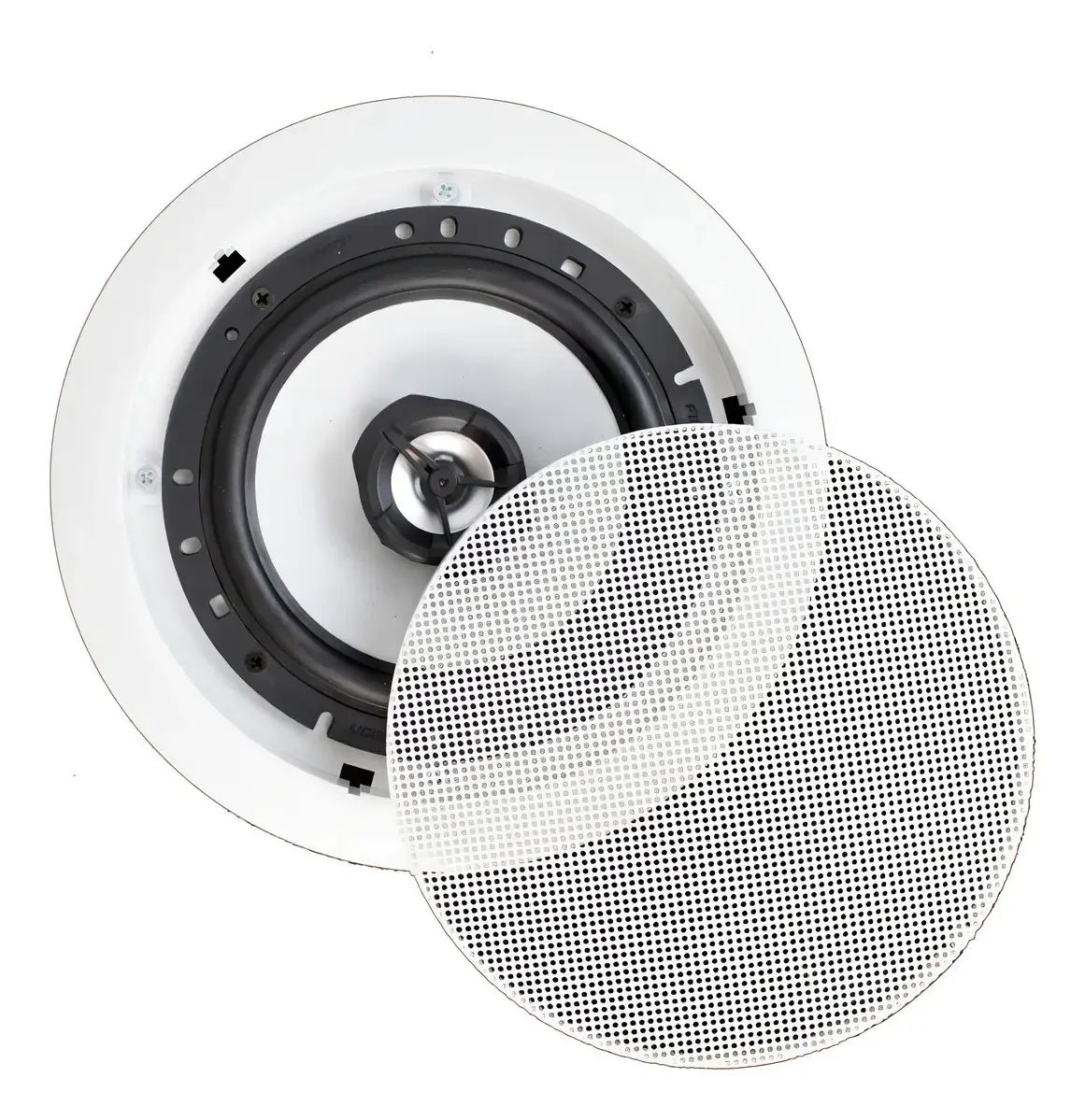 Arandela Som Ambiente 6 Cone 6 Pol 100w - Preta