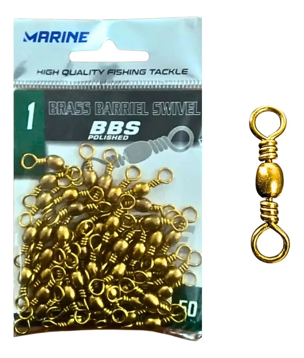 Girador BBS Gold Nº 1 Marine Sports 50 Peças Pesca Profissional