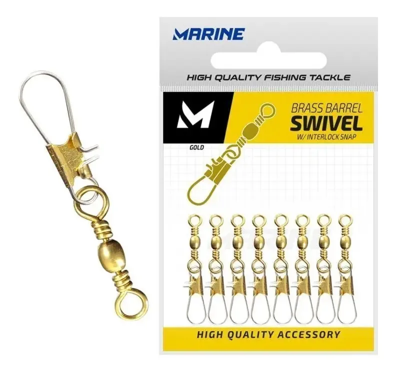 Girador + Snap Bbs Gold Marine N° 7 - Com 25 Peças