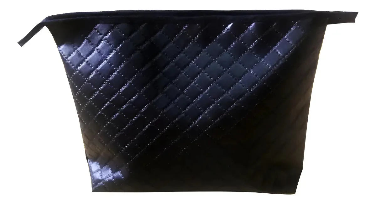 Necessaire Matelasse Sintético Preto