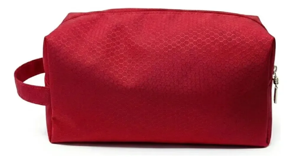 Necessaire Vermelha Colmeia