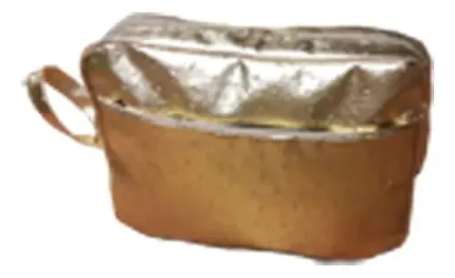 Necessaire Bolsa Dourada G