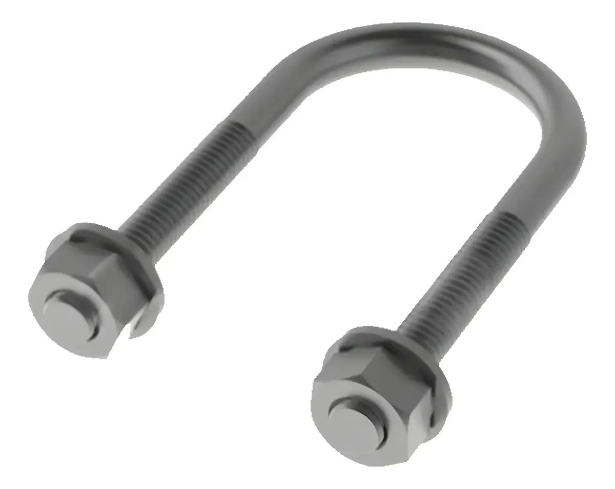 Abracadeira Tipo U Vergalhao Perfilaco 10x3/8 10 Pecas A41