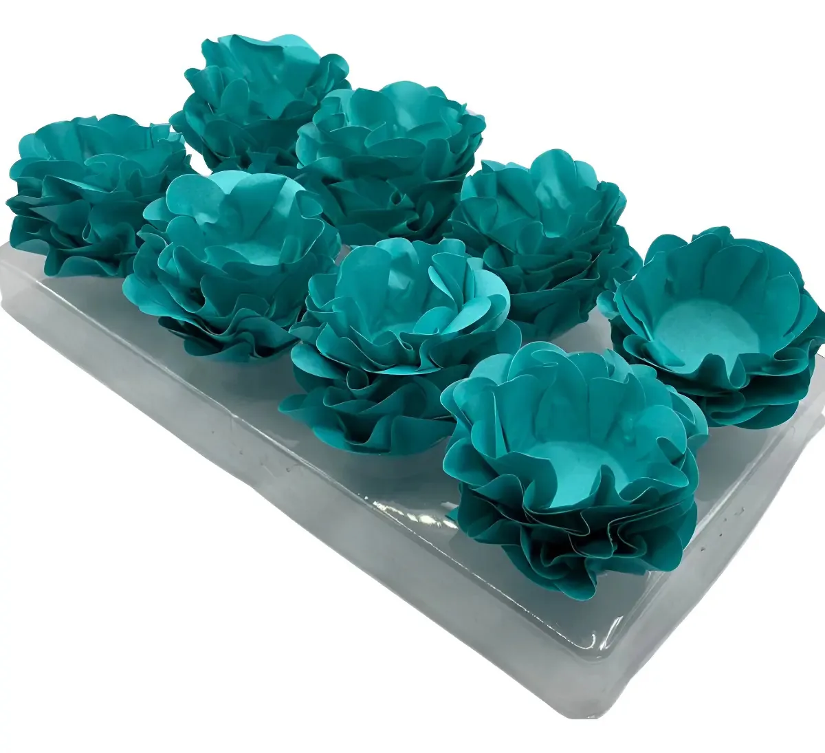 120 Forminhas Para Doces Finos Festa Casamento Style Cor Tiffany