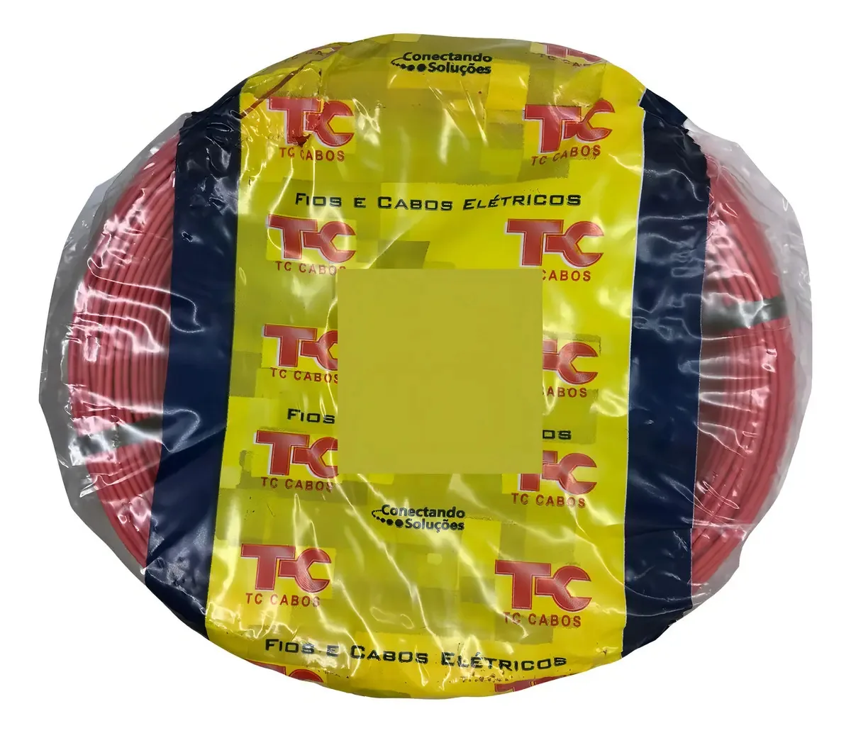 Cabo Flexível Cobre Vermelho 0,50mm 50m TC CABOS