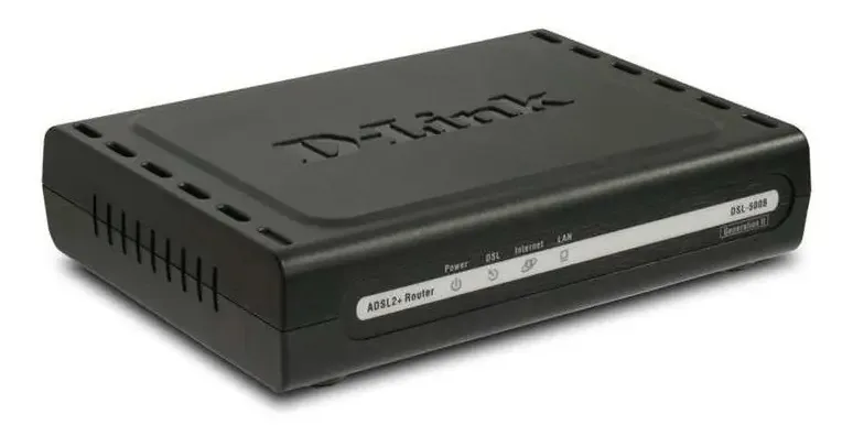 Moldem Roteador Dsl-500b D-link Cor Preto