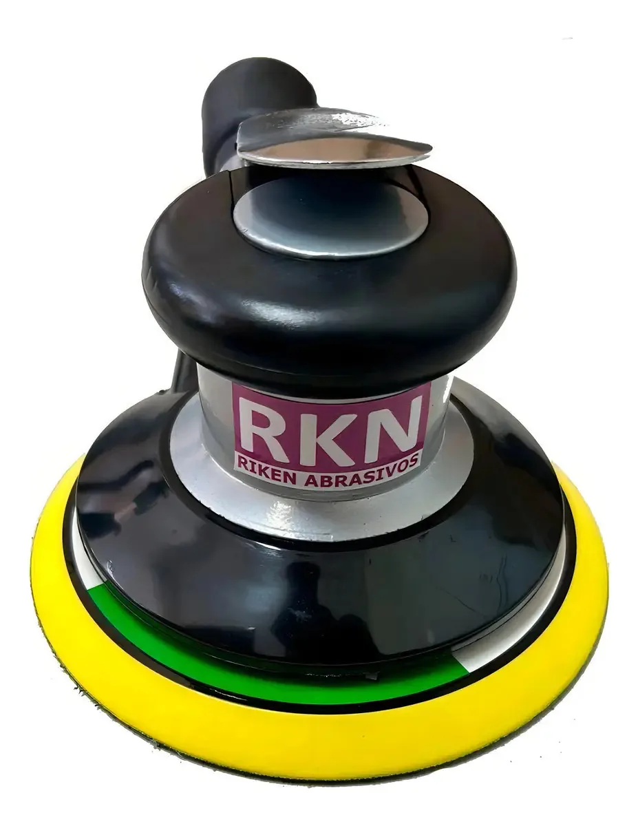 Lixadeira Roto Orbital 6pol Pneumática Riken Corundum