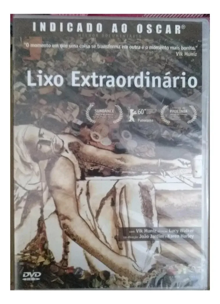 DVD Lixo Extraordinário Paris Filmes Documentário Fullscreen
