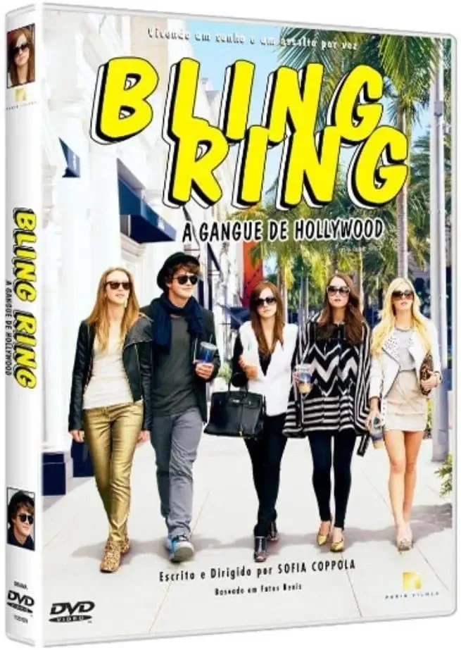 Bling Ring A Gangue De Hollywood DVD Paris Filmes Sofia Coppola