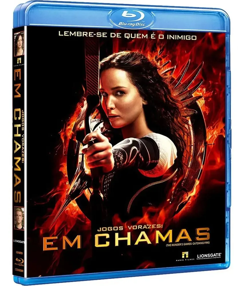 Jogos Vorazes Em Chamas [blu-ray] Lacrado Filmes